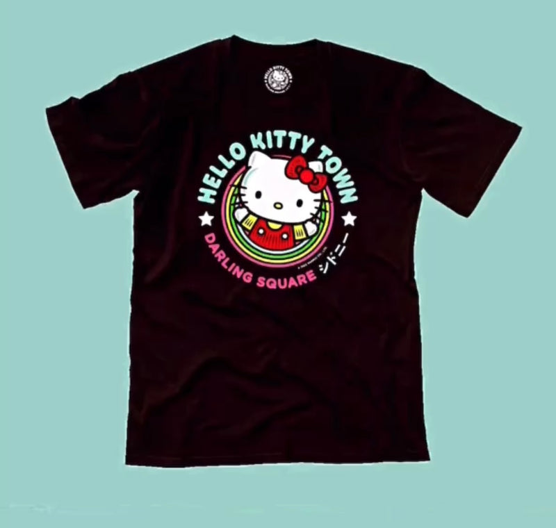 Hello Kitty Town darling square T-Shirt - Lillianna Gifts Australia
