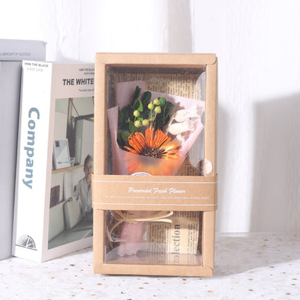 Orange Sun Flower - Lillianna Gifts Australia