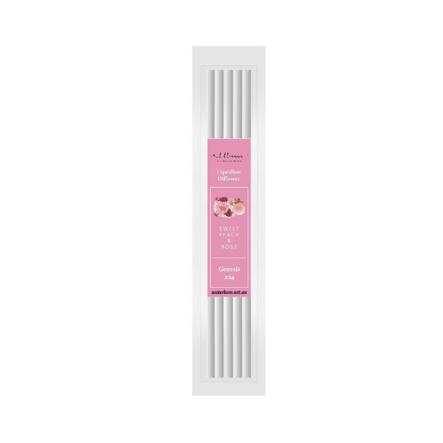 Sweet Peach and Rose Liquidless Diffusers Refill Pack - Lillianna Gifts Australia