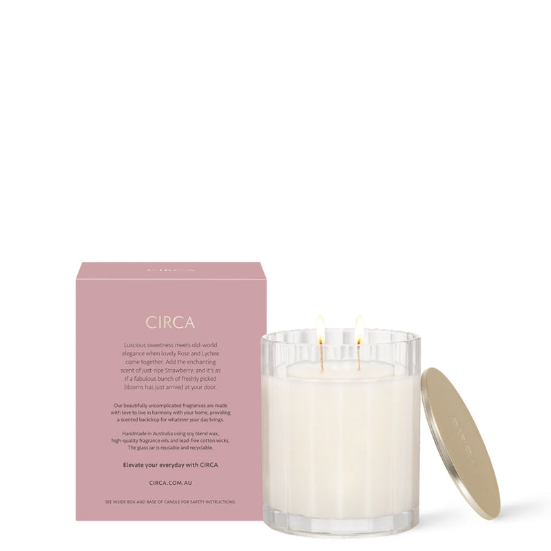 Circa Home Candle Lychee Rose - Lillianna Gifts Australia
