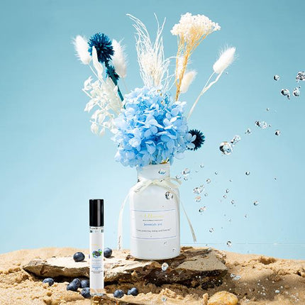 Blueberry and Oceanic Flowers and Perfume Size M - Lillianna Gifts Australia